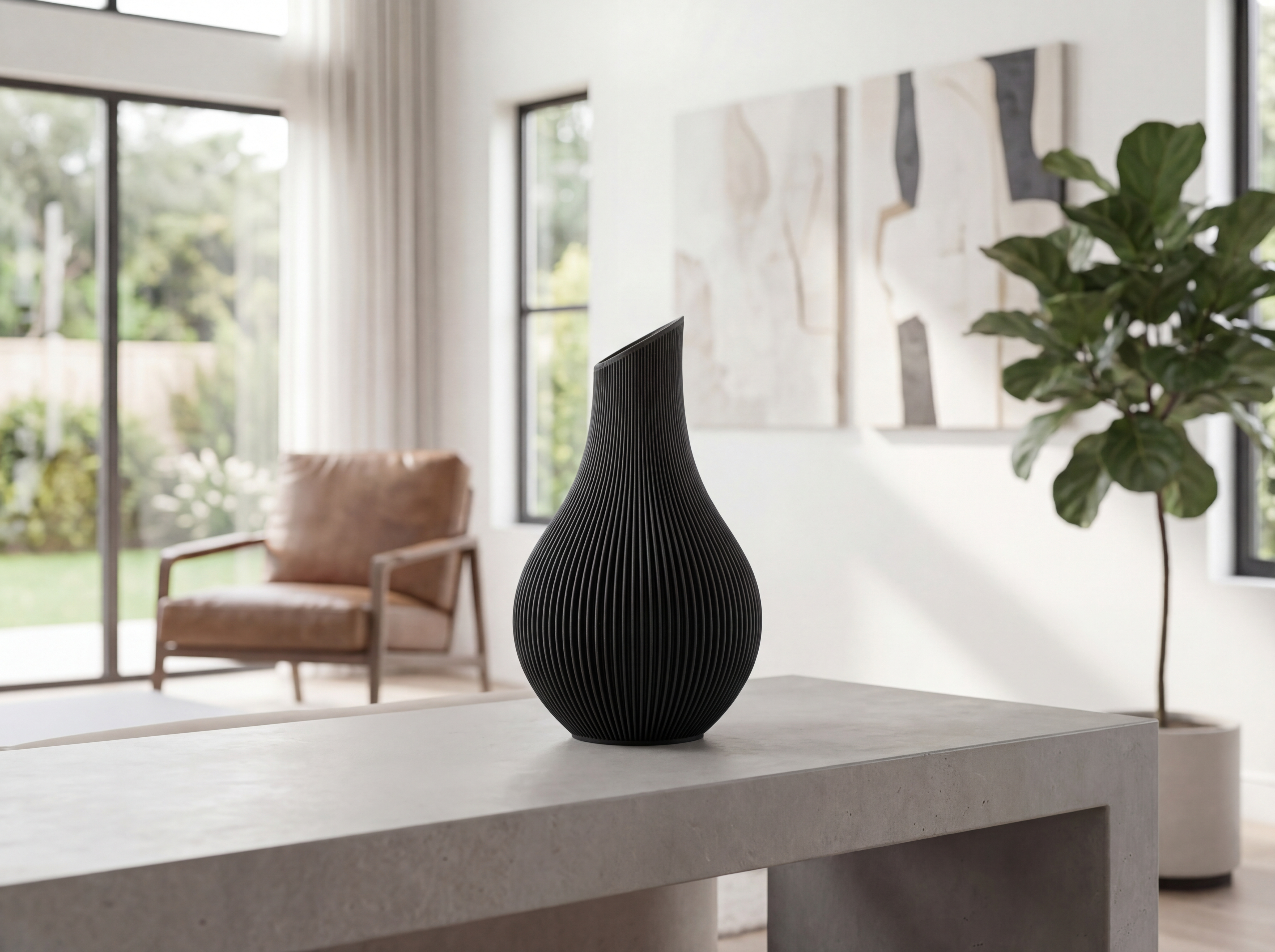 Shizu Japandi Vase - View 2